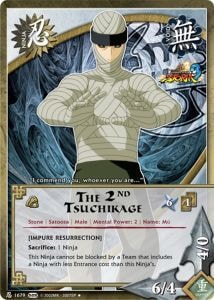 The 2nd Tsuchikage card artwork