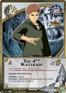 The 4th Kazekage card artwork