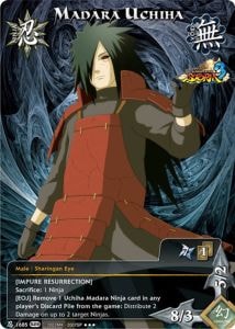 Madara Uchiha card artwork