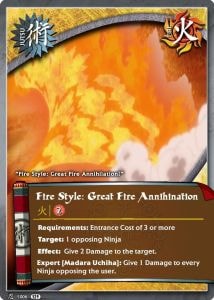 Great Fire: Annihilation card artwork