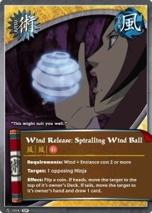 Wind Release: Spiralling Wind Ball card artwork