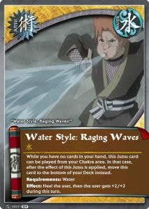 Water Style: Raging Waves card artwork