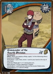 Commander of the Fourth Division card artwork