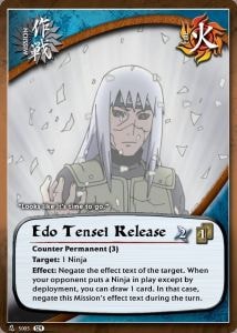 Edo Tensei Release card artwork
