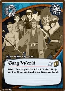 Gang World card artwork