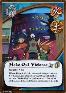 Make-Out Violence card artwork