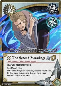 The 2nd Mizukage card artwork