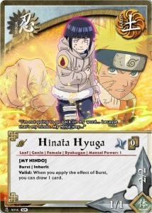 Hinata Hyuga card artwork