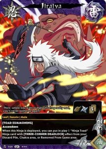 Jiraiya card artwork