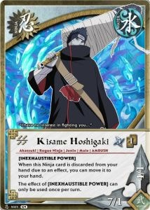 Kisame Hoshigaki card artwork