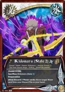 Kidomaru (State 2) card artwork