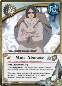 Muta Aburame card artwork