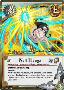 Neji Hyuga card artwork