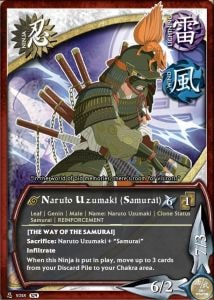 Naruto Uzumaki (Samurai) card artwork