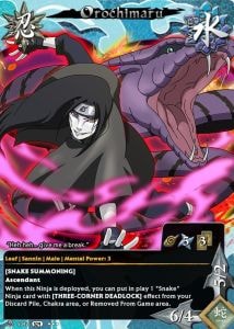 Orochimaru card artwork