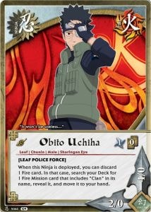 Obito Uchiha card artwork