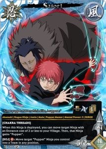 Sasori card artwork