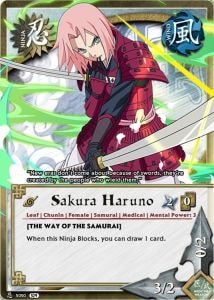 Sakura Haruno card artwork