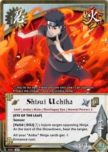 Shisui Uchiha card artwork