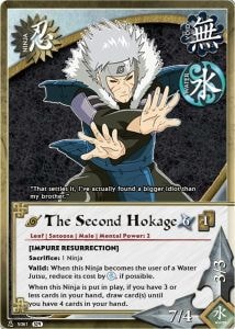 The 2nd Hokage card artwork