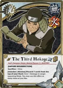 The 3rd Hokage card artwork
