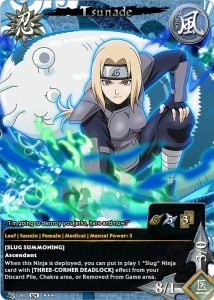 Tsunade card artwork