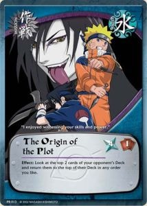 The Origin of the Plot card artwork