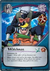 Watchman card artwork