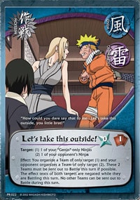 Let's Take it Outside card artwork