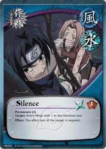 Silence card artwork