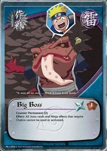 Big Boss card artwork