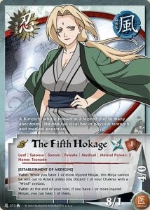 The Fifth Hokage card artwork