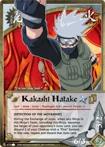 Kakashi Hatake card artwork