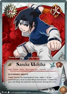 Sasuke Uchiha card artwork