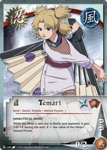 Temari card artwork