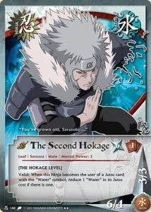 The Second Hokage card artwork