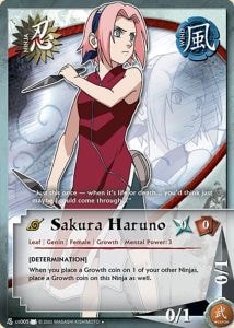 Sakura Haruno card artwork