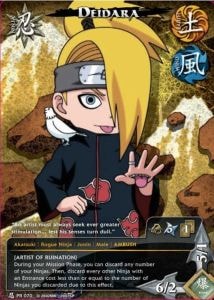 Deidara card artwork