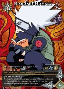 Kakashi Hatake card artwork