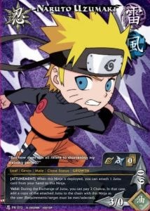 Naruto Uzumaki card artwork