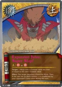 Expansion Jutsu: Super Slap! card artwork