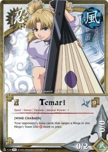Temari card artwork