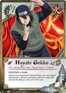 Hayate Gekko card artwork