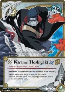 Kisame Hoshigaki card artwork
