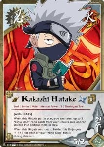 Kakashi Hatake card artwork