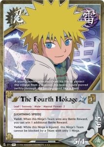The Fourth Hokage card artwork