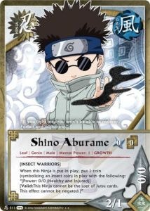 Shino Aburame card artwork