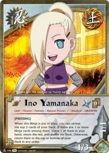 Ino Yamanaka card artwork