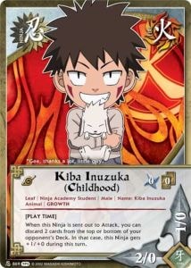 Kiba Inuzuka (Childhood) card artwork