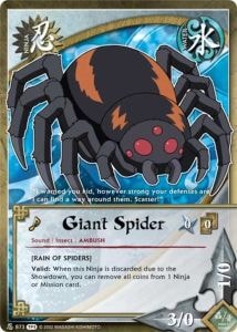 Giant Spider card artwork